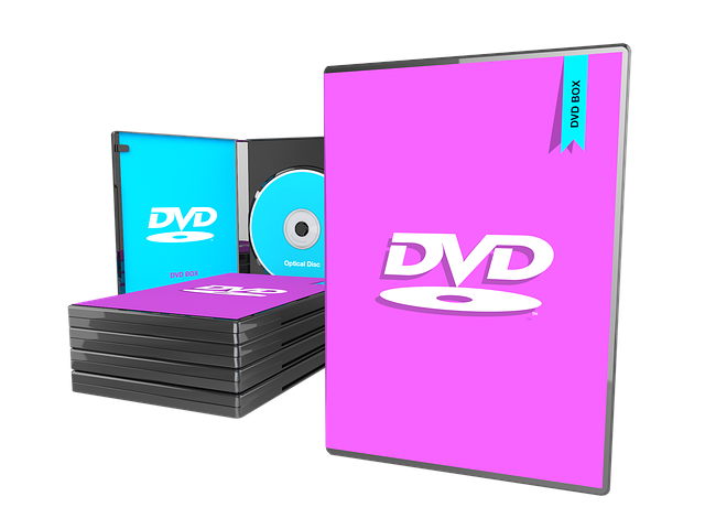 積み上がったDVD